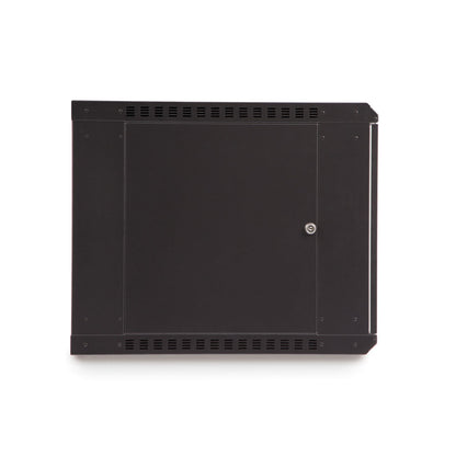 3140-3-001-09 9U LINIER Fixed Wall Mount Cabinet - Glass Door