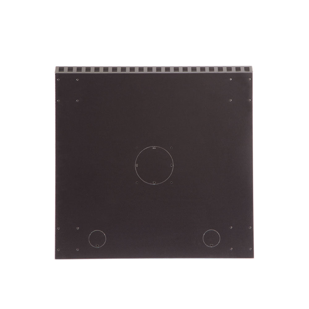 3140-3-001-09 9U LINIER Fixed Wall Mount Cabinet - Glass Door