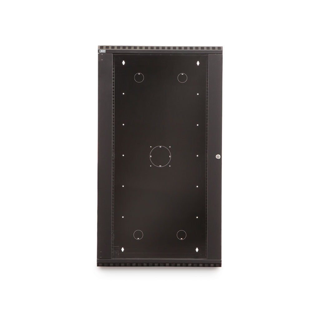 3140-3-001-22 22U LINIER Fixed Wall Mount Cabinet - Glass Door