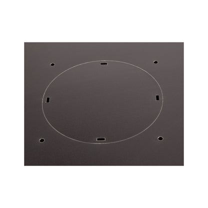 3140-3-001-22 22U LINIER Fixed Wall Mount Cabinet - Glass Door