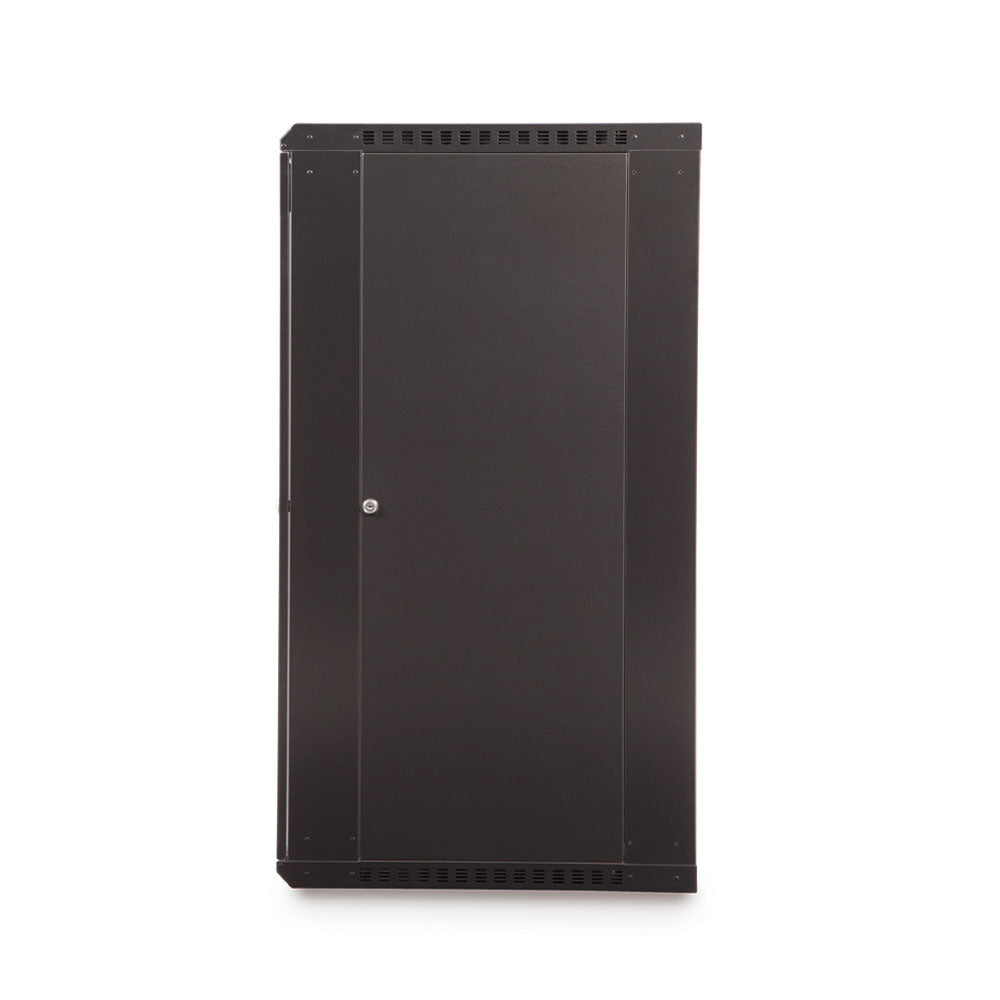 3140-3-001-22 22U LINIER Fixed Wall Mount Cabinet - Glass Door