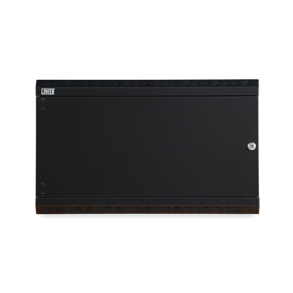 3141-3-001-06 6U LINIER Fixed Wall Mount Cabinet - Solid Door