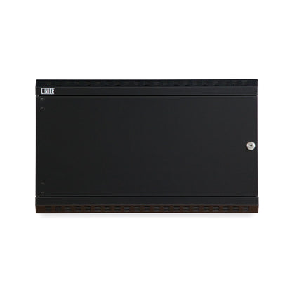 3141-3-001-06 6U LINIER Fixed Wall Mount Cabinet - Solid Door