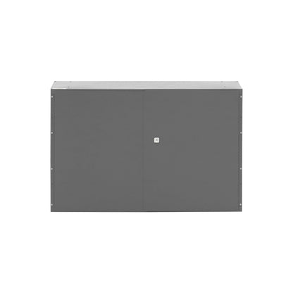 343-95 8-1/2″ Deep Cabinet, 1 Shelf, 4 Sections