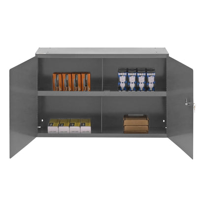 343-95 8-1/2″ Deep Cabinet, 1 Shelf, 4 Sections