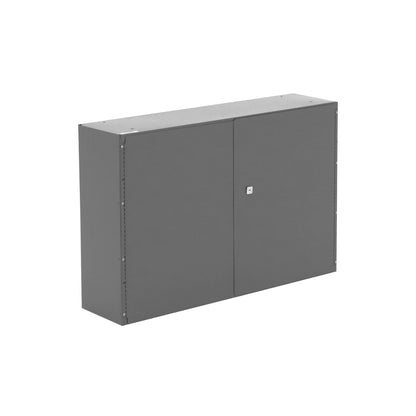 343-95 8-1/2″ Deep Cabinet, 1 Shelf, 4 Sections
