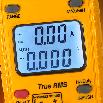 DL579 - 600A Dual Display TRMS Clamp Meter w/ Temperature, Inrush, AMH2 Magnet w/ ATTPC4