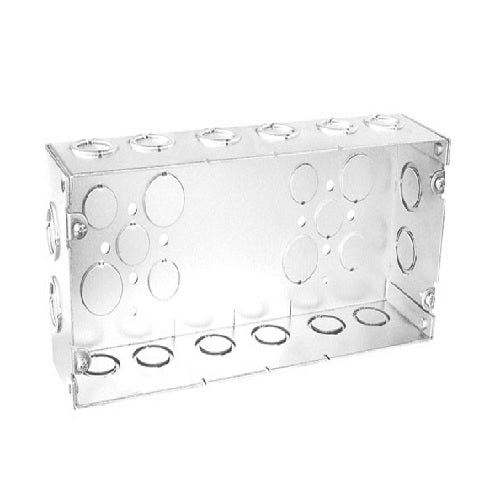 2-1/2" Four Gang Multi-Gang Box GB-2124 (Pack of 8)