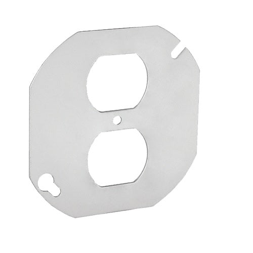 4 Inch Octagon Flat Cover 54C40 (Pack of 100)