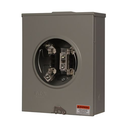 1-Gang 200A 600V Single-Phase Meter Socket 1004710ECH