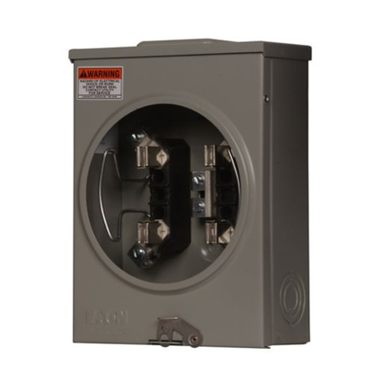 1-Gang 150A 600V Single-Phase Meter Socket 1004326DCH