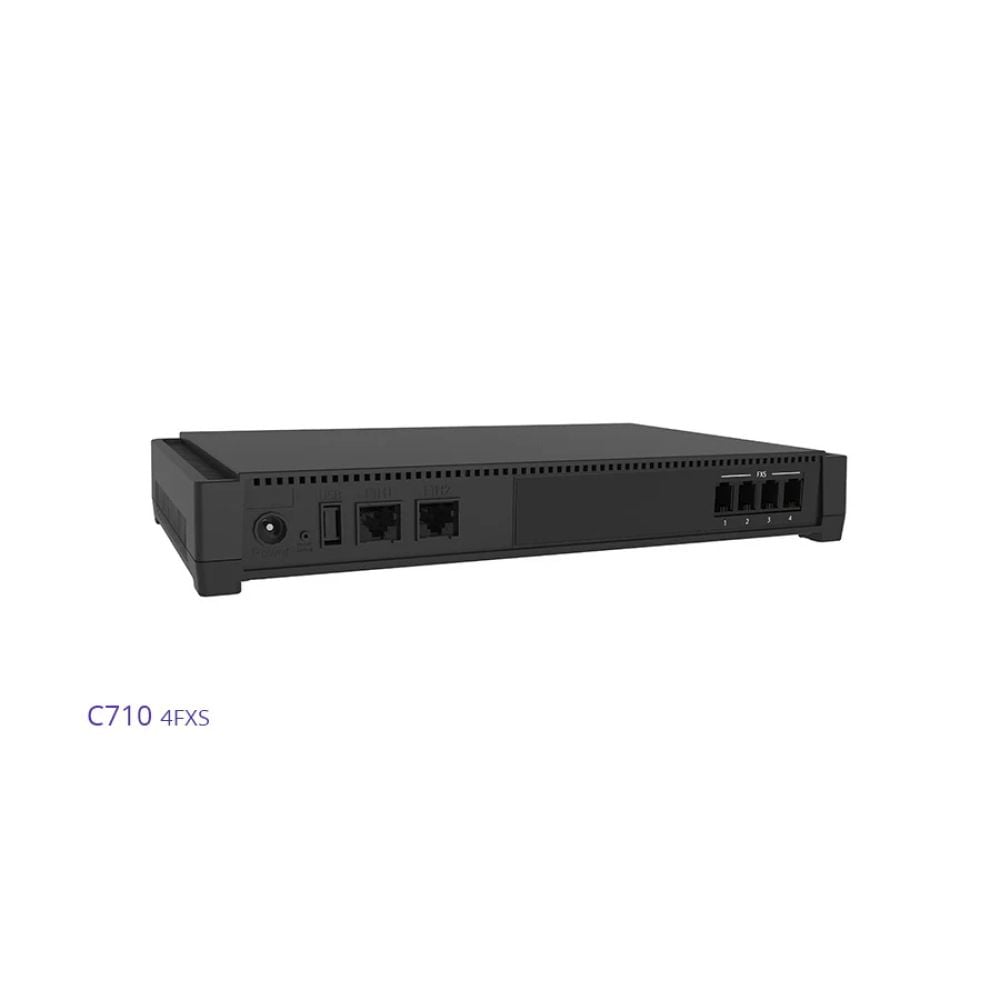 C710-01-MX-D2000-K-000 - 4 FXS VoIP Gateway with Ethernet Ports