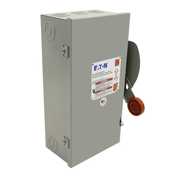 30A 240V 100KA 3 Phase Steel Heavy Duty Safety Switch DH321FGK