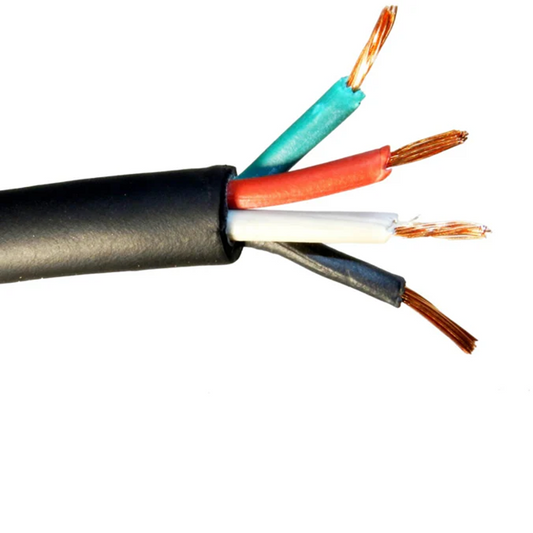 8/4 SEOOW Portable Cord 600V Black Non UL