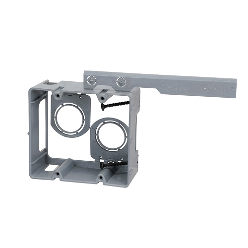 Two Gang Low Voltage Non-Metallic Box MSBLV2G (pack of 50)