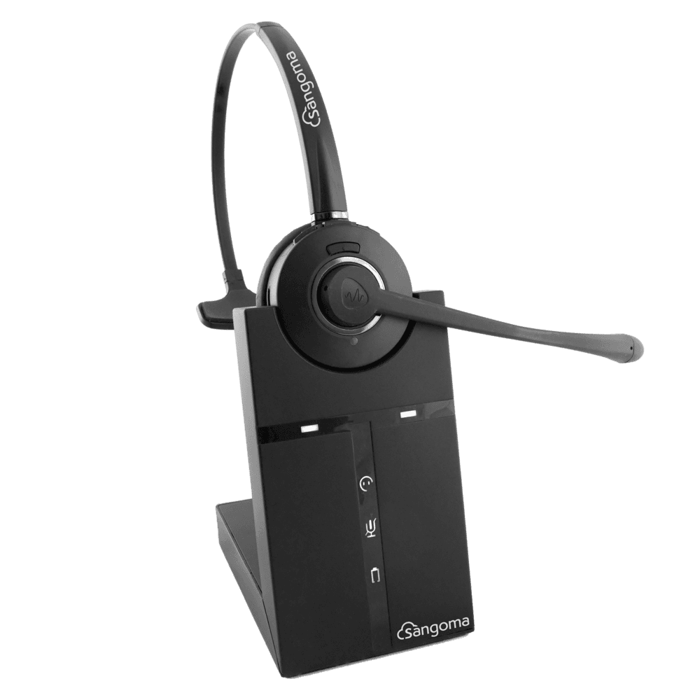 1TELH010LF - Wireless Sangoma H10 DECT Headset - 325 ft Range