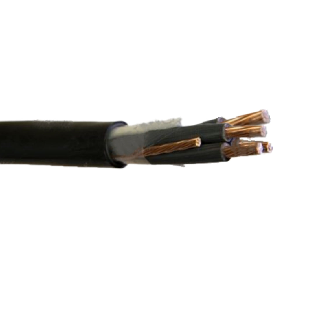 1000' 500-4 Unshielded VNTC Tray Cable W/ Ground TC-ER THHN Insulation PVC Jacket 600V