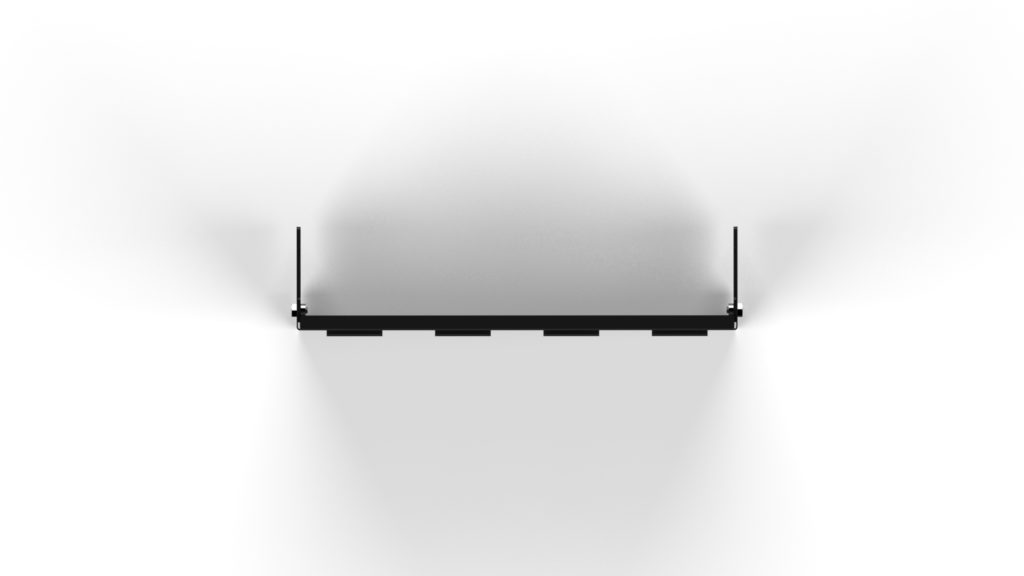 5200-3-411-00 LAN Station 15” x 6” Louvered Panel