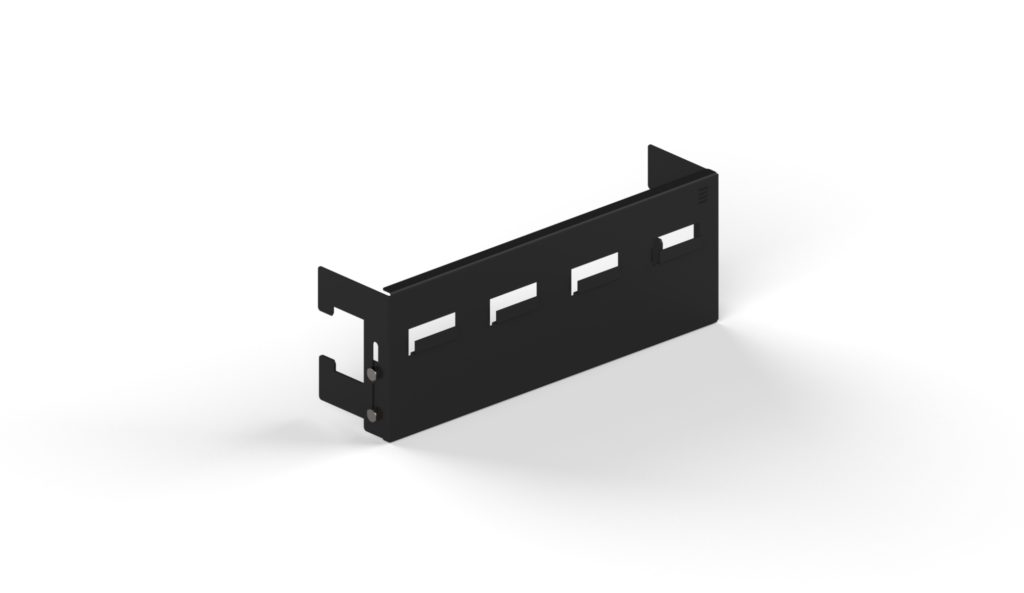 5200-3-411-00 LAN Station 15” x 6” Louvered Panel