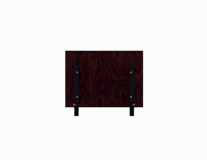 5200-3-424-00 LAN Station 19” x 14” Shelf - African Mahogany