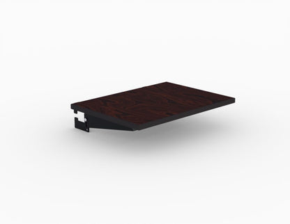 5200-3-424-00 LAN Station 19” x 14” Shelf - African Mahogany
