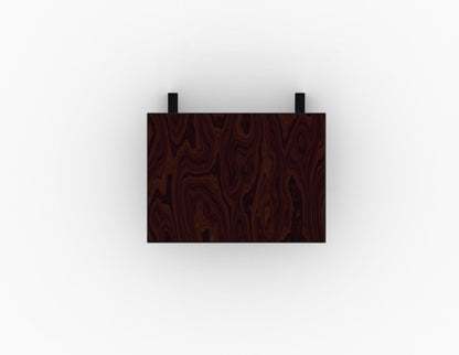 5200-3-424-00 LAN Station 19” x 14” Shelf - African Mahogany