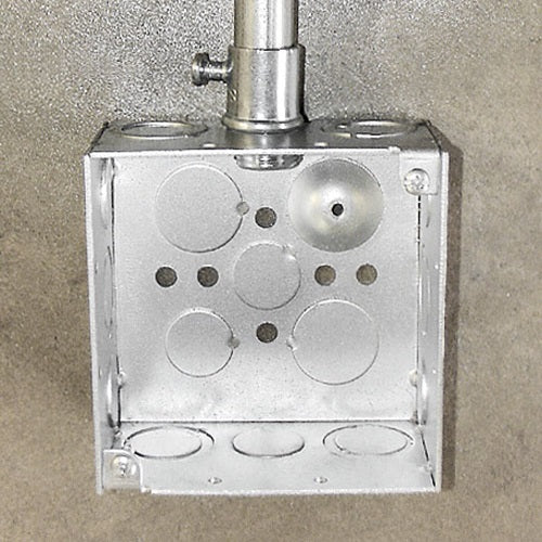 4" Square Box 1-1/2 Inch Deep-Welded With Conduit Knockouts 52151-3/4 (Pack of 150)