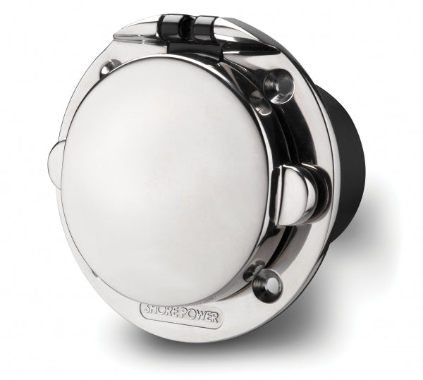 Stainless steel inlet 2+PE, 32 A/230 V