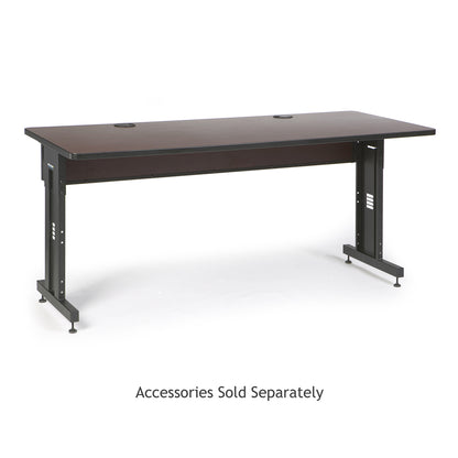 5500-3-004-36 Training Table - African Mahogany