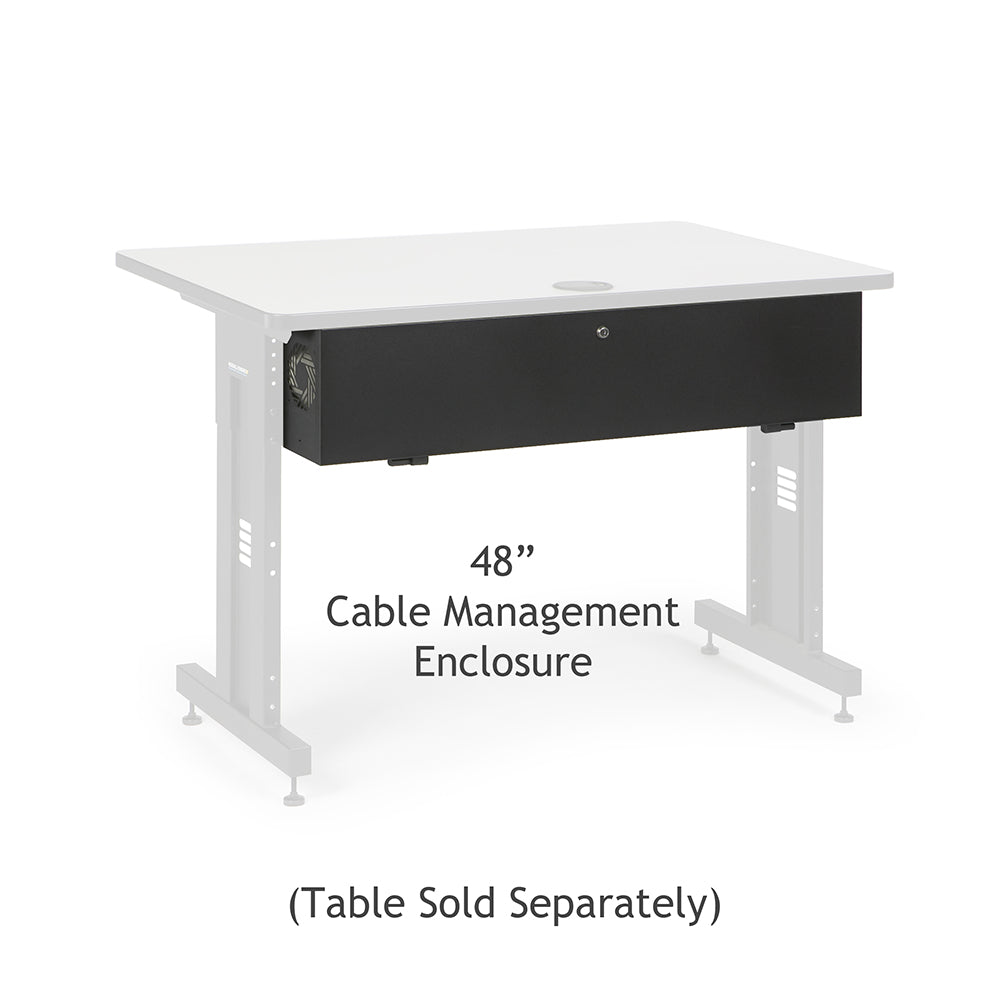 5500-3-100-48 Training Table Cable Management Enclosure