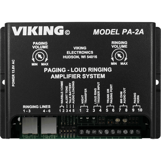 PA-2A - Viking 2-Watt Amplifier with Adjustable Loud Ringing