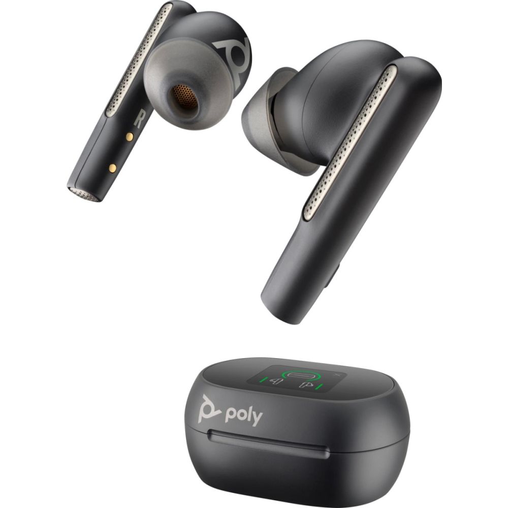 7Y8G9AA - Poly Voyager Free 60+ Wireless Earbuds with Touchscreen Case