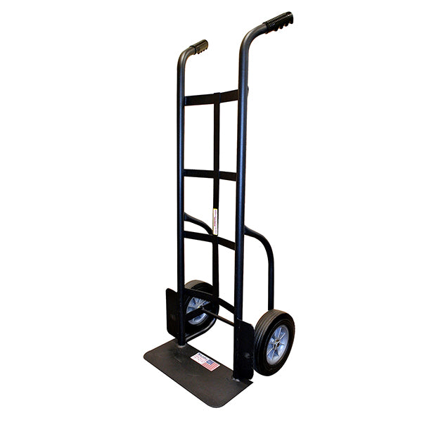 60138 Heavy Duty Dual Handle Truck with 10″ Solid Puncture Proof Tires