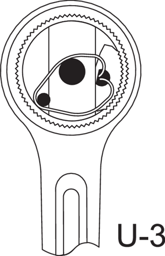 6144320 - 1/2" Ratchet with Swivel Head, 72 Teeth, 300 Nm Torque