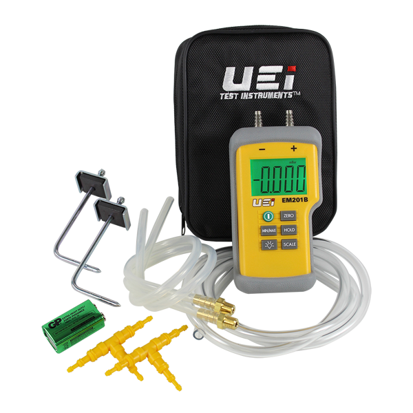 EM201SPKIT Static Pressure Manometer Kit