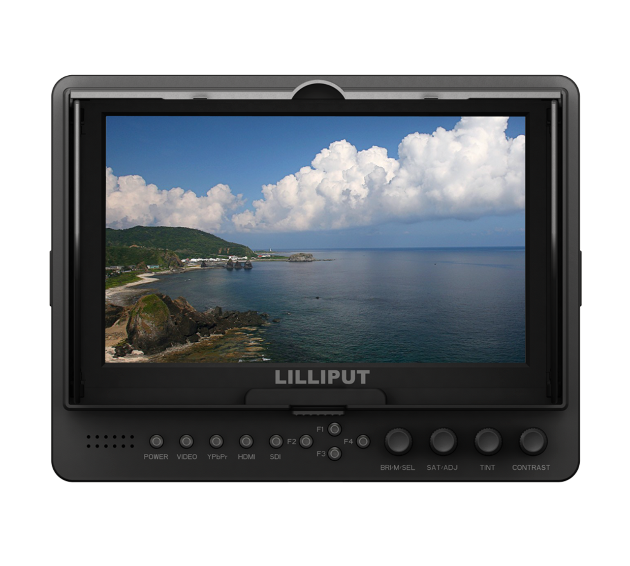665/S/P 7 inch 16:9 LED field monitor with 3G-SDI, HDMI, YPbPr