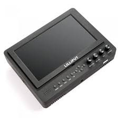 665/S/P 7 inch 16:9 LED field monitor with 3G-SDI, HDMI, YPbPr