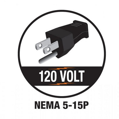 5 ft 120V 750-1500W Portable 2-Stage Residential Electric Heater