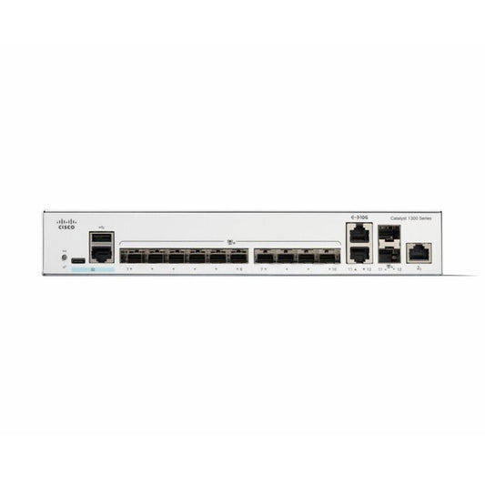 C1300-12XS - Affordable Managed Switch for Small & Medium Businesses