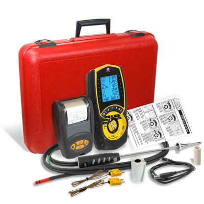 C161KIT Residential Combustion Analyzer Kit w/ Printer/Case