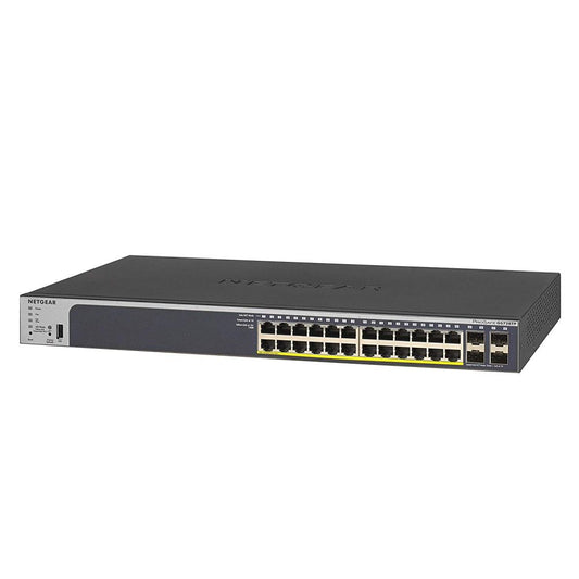 GS728TP-200NAS - 24-Port Gigabit PoE Smart Switch for SMBs