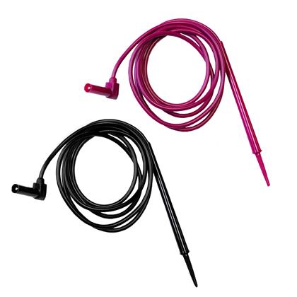 763-6 - Durable Red/Black Test Probes for 4mm Banana Plugs  (Pack of 7)