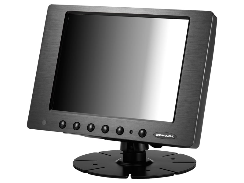 8" Sunlight Readable GFG Touchscreen LCD Display Monitor with HDMI, DVI, VGA & AV Video Inputs