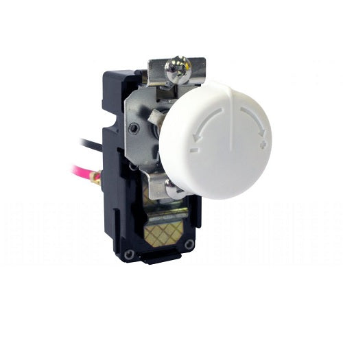 Single Pole Thermostat Kit for Wall Heater Bright White
