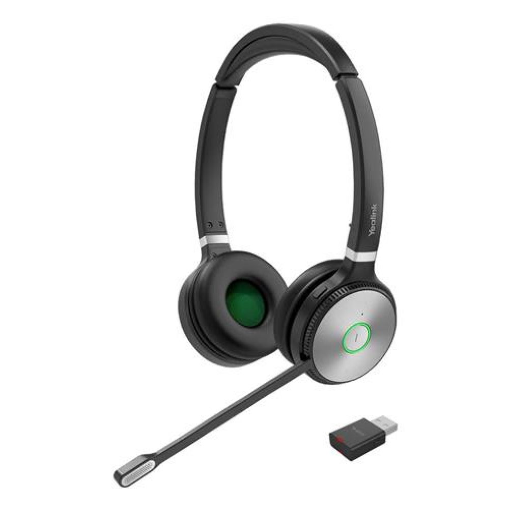 WH62-DUAL-PORTABLE-UC - Yealink Dual Wireless Headset with Full-band Audio