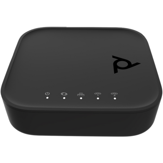 8F3H5AA#ABA - Configurable Poly VoIP Adapter for SIP Internet Telephony