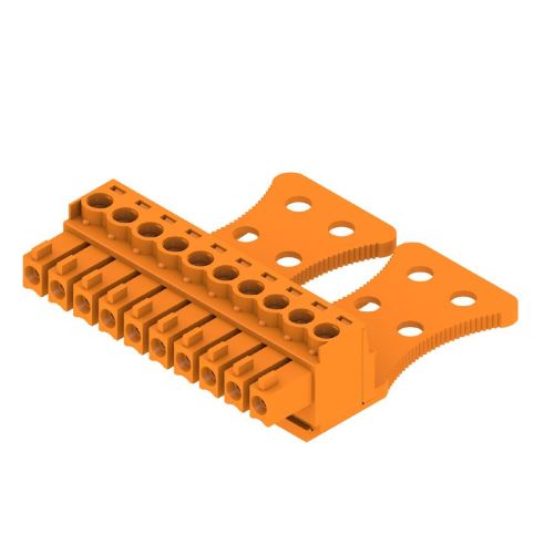 1236330000 - 10-Pole 3.81mm Female Plug Connector for 180° Connection  (Pack of 50)