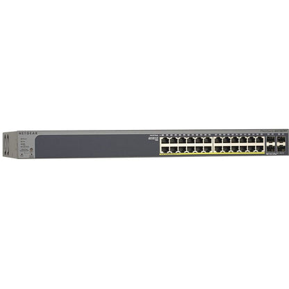 GS728TPP-300NAS - 24-Port PoE+ Smart Gigabit Ethernet Switch for Network Management