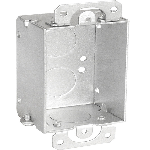 1-1/2" Inch Deep Switch Box Gangable With Conduit KO's G500 (Pack of 100)