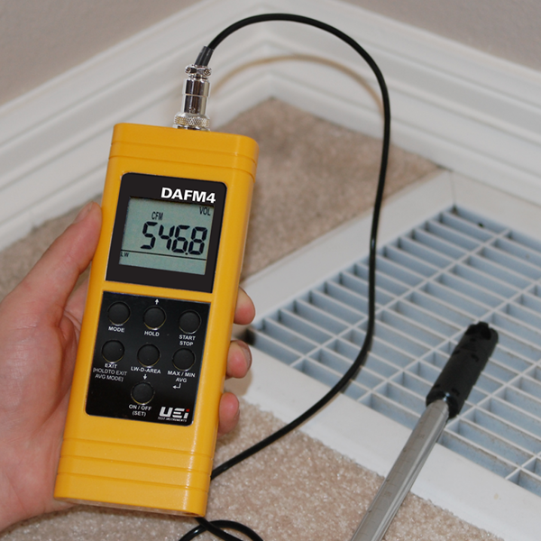 DAFM4 Digital In-Duct Mini Vane Anemometer